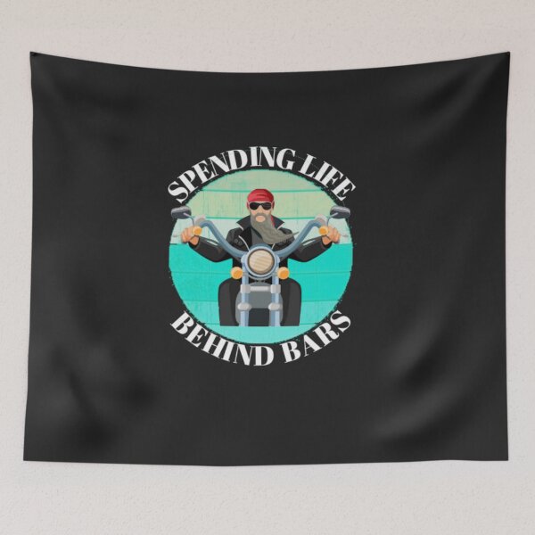 Item preview, Motorcycle Doing Life Behind Bars designed and sold by Thomas Pinnell.