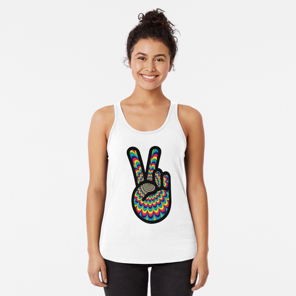 Item preview, Racerback Tank Top designed and sold by thesmokeydogs.
