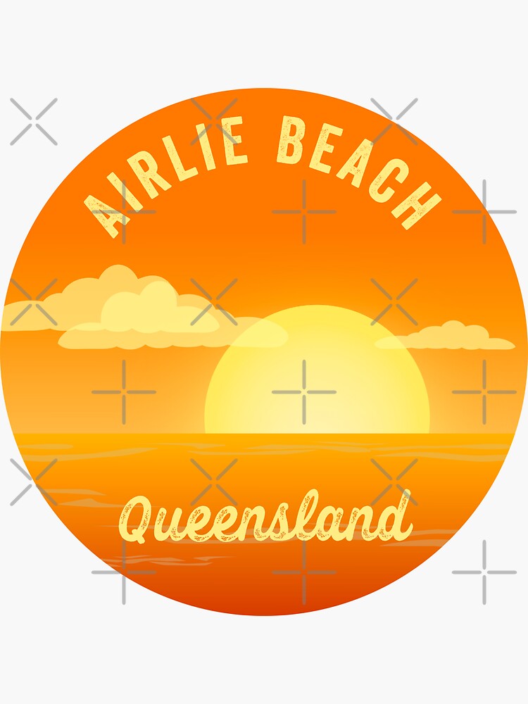 "Airlie Beach Queensland Landscape seascape" Sticker for Sale by