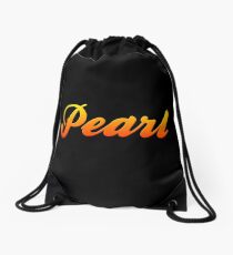 Colorful Pearl Drums Drawstring Bag
