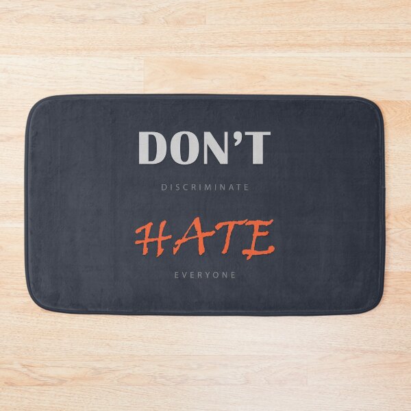Item preview,  Don't discriminate funny quote illustrated text designed and sold by expresivedesign.