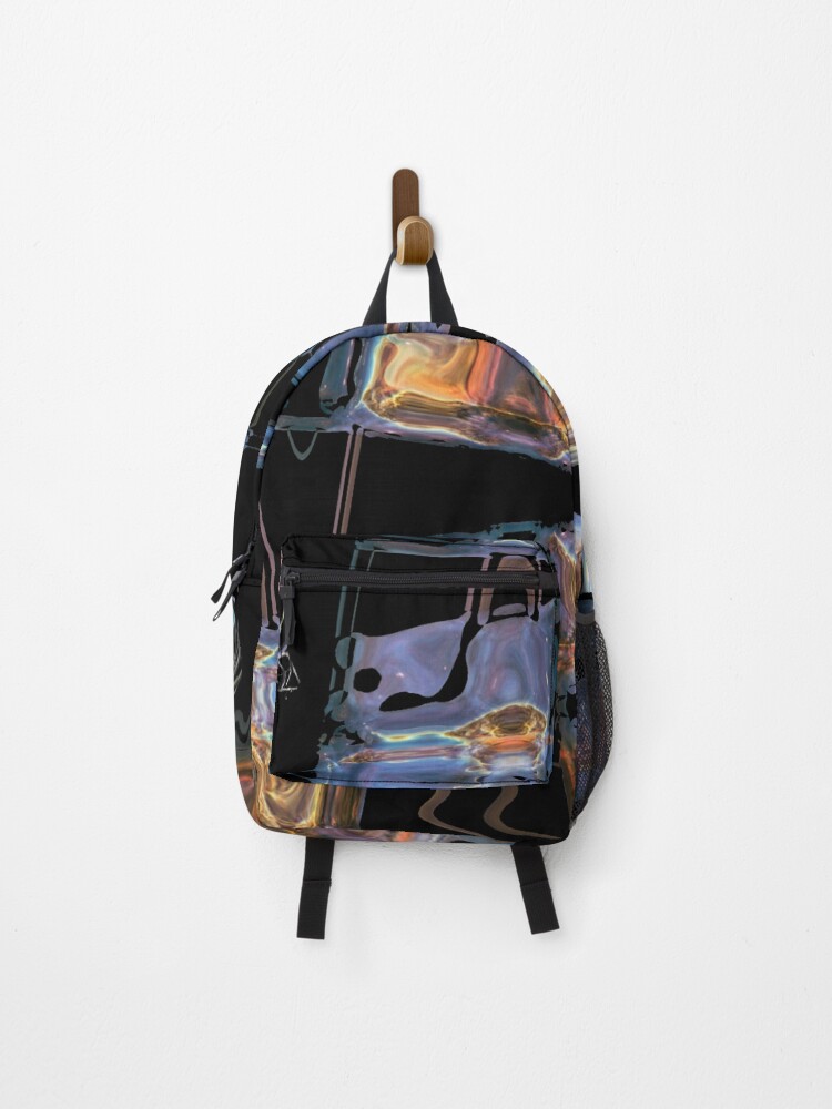 Thumbnail 1 of 3, Backpack, Qlajt Ripple 1 designed and sold by qlajt.