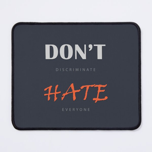 Item preview, Don't discriminate funny quote illustrated text designed and sold by expresivedesign.