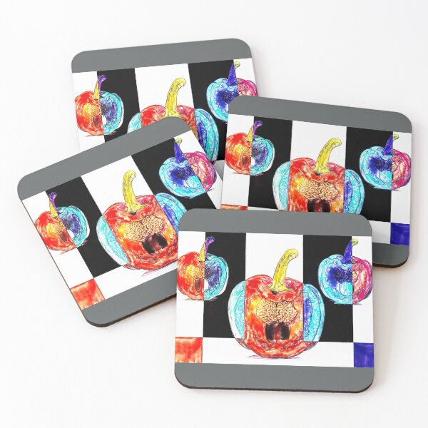 Item preview, Paprika on a basic geometric pattern designed and sold by GePadeSign.