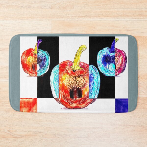 Item preview, Paprika on a basic geometric pattern designed and sold by GePadeSign.
