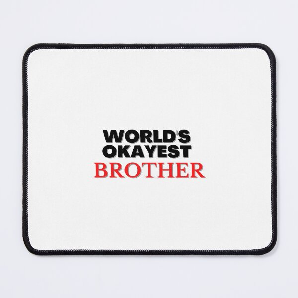Item preview, World's Okayest Brother Christmas Sweater Christmas Present designed and sold by NelleD.