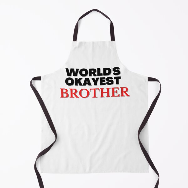 Item preview, World's Okayest Brother Christmas Sweater Christmas Present designed and sold by NelleD.
