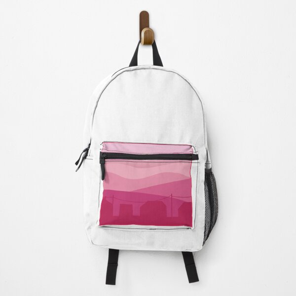 Item preview, Pink town view cute illustration designed and sold by Mayarart.
