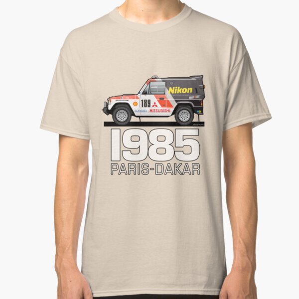 Three Diamond Pajero Turbo 1985 Rally Paris Dakar Winner Classic T-Shirt