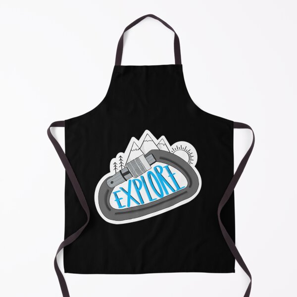 Item preview, Explore Carabiner with Mountains   designed and sold by Krauseshop.