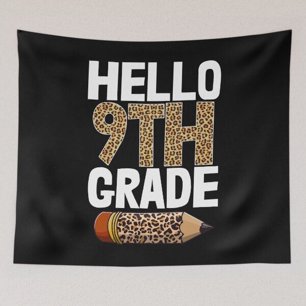 Item preview, Hello 9Th Grade School designed and sold by Bendthetrend.