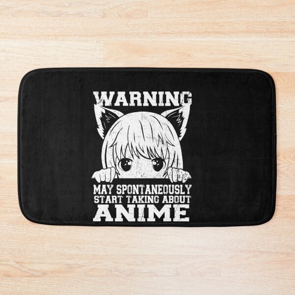 Item preview, Warning May Spontaneously Talk About Anime designed and sold by binly123.