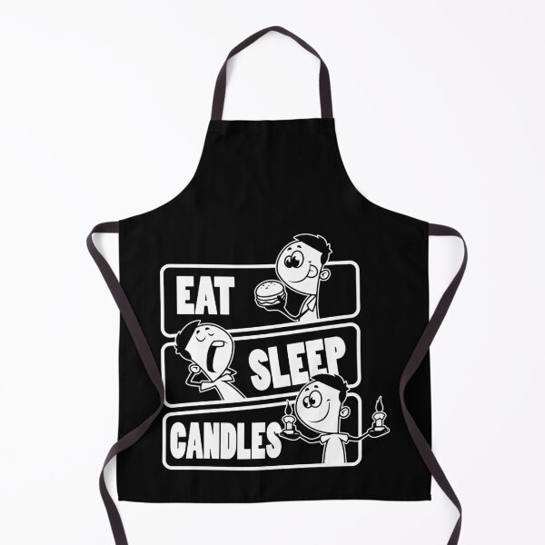 Item preview, Eat Sleep Candles Repeat - Candle Maker Candlemaking graphic designed and sold by theodoros20.