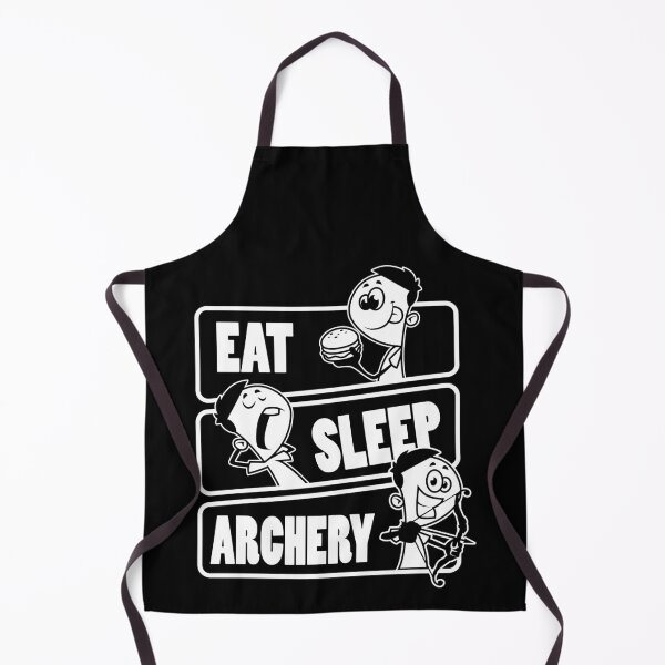 Item preview, Eat Sleep Archery - Archer Bow Arrow design designed and sold by theodoros20.