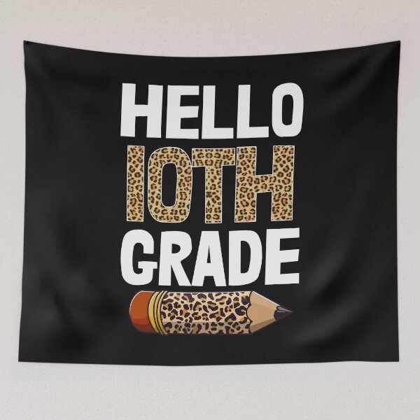 Item preview, Hello 10Th Grade School designed and sold by Bendthetrend.