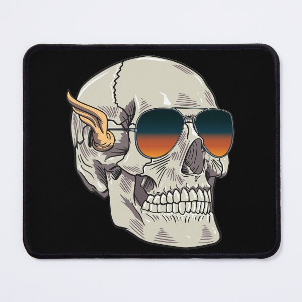 Item preview, Aviator Skull with Gold Wings designed and sold by djbingib.