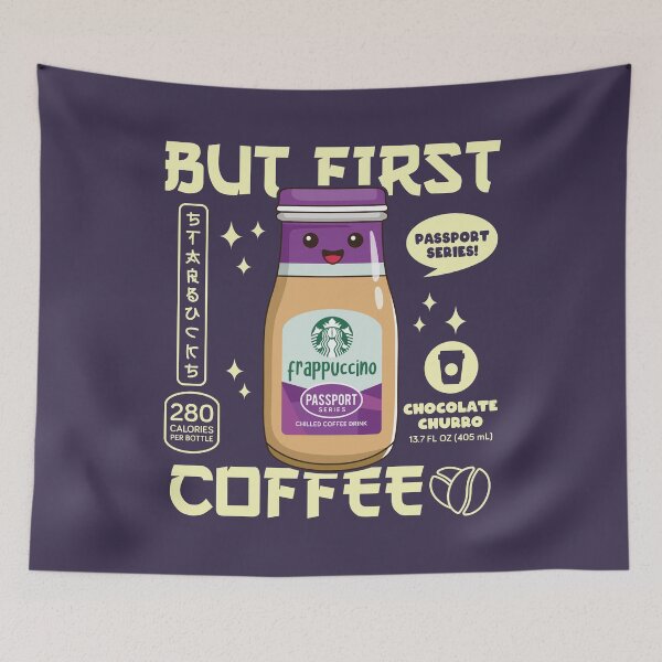 Item preview, Chocolate Churro Iced Coffee for Coffee lovers designed and sold by spacedowl.