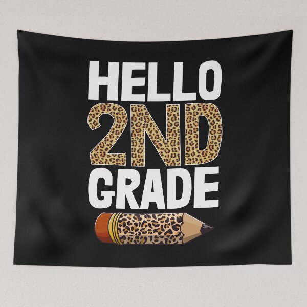 Item preview, Hello 2Th Grade School designed and sold by Bendthetrend.