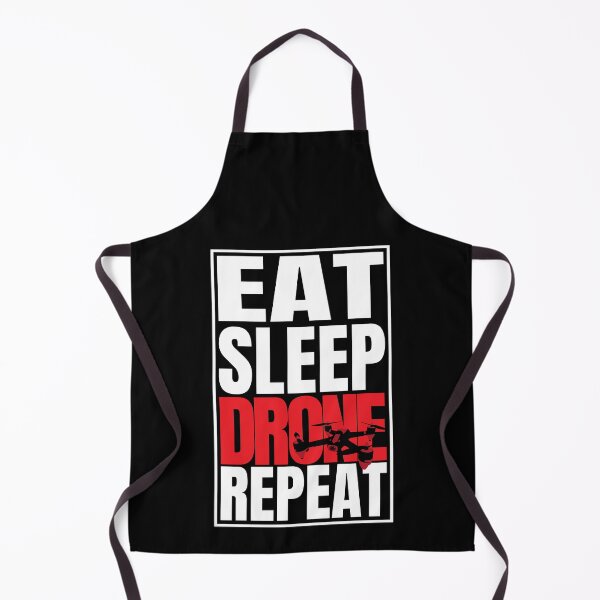 Item preview, Eat Sleep Drone Repeat Quadcopter Gift print designed and sold by theodoros20.