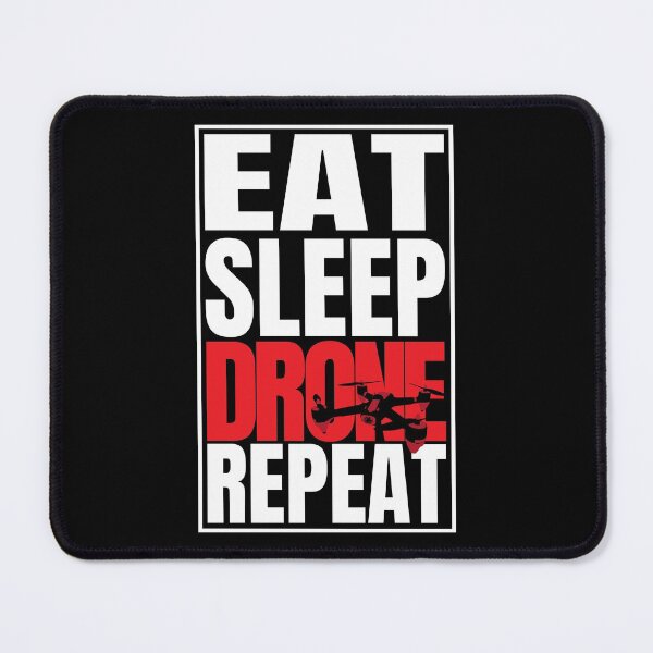 Item preview, Eat Sleep Drone Repeat Quadcopter Gift print designed and sold by theodoros20.