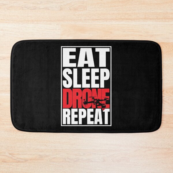 Item preview, Eat Sleep Drone Repeat Quadcopter Gift print designed and sold by theodoros20.