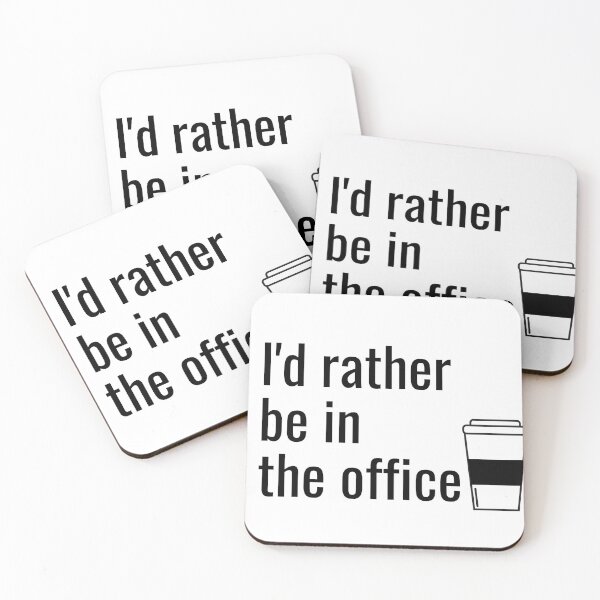 Item preview, I'd rather be in the office designed and sold by Creole Content Creations.