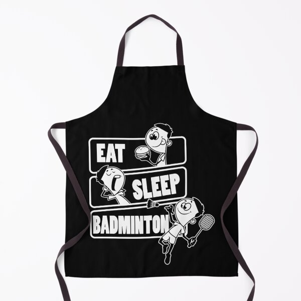 Item preview, Eat Sleep Badminton Repeat - Gift for Badminton player print designed and sold by theodoros20.