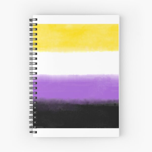 Item preview, Non-binary watercolor flag designed and sold by artsy-anny.