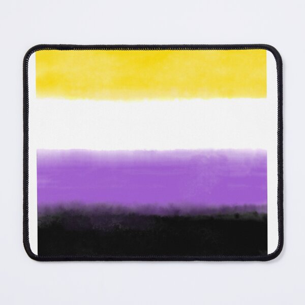 Item preview, Non-binary watercolor flag designed and sold by artsy-anny.