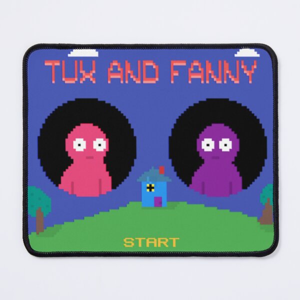 Item preview, Tux and Fanny - Video Game title screen designed and sold by albertbirney.