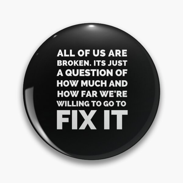 Item preview, Final Space - All Of Us Are Broken Its Just A Question Of How Much And How Far We’re Willing To Go To Fix It - Best Final Space Quotes designed and sold by ExploreTheStore.