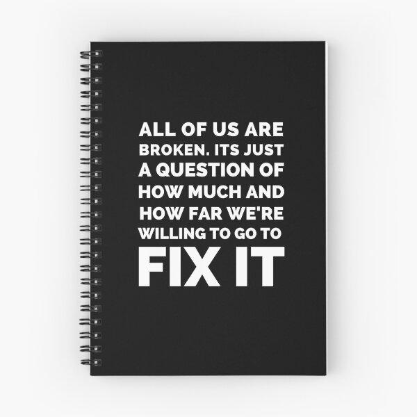 Item preview, Final Space - All Of Us Are Broken Its Just A Question Of How Much And How Far We’re Willing To Go To Fix It - Best Final Space Quotes designed and sold by ExploreTheStore.