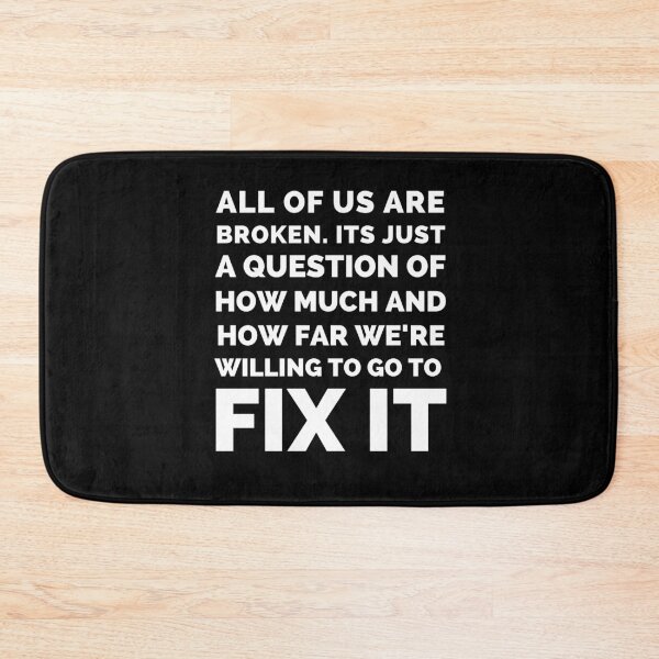 Item preview, Final Space - All Of Us Are Broken Its Just A Question Of How Much And How Far We’re Willing To Go To Fix It - Best Final Space Quotes designed and sold by ExploreTheStore.