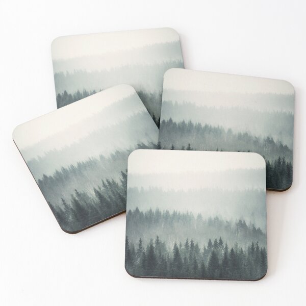 Item preview, Misty Winter Pine Forest designed and sold by Simi2020.