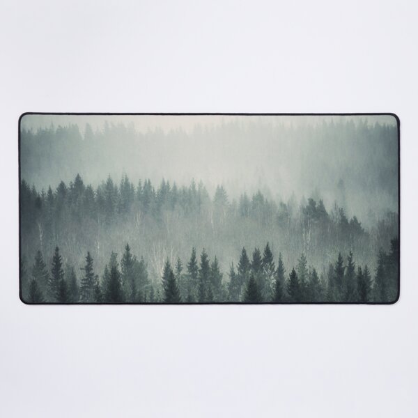 Item preview, Misty Winter Pine Forest designed and sold by Simi2020.