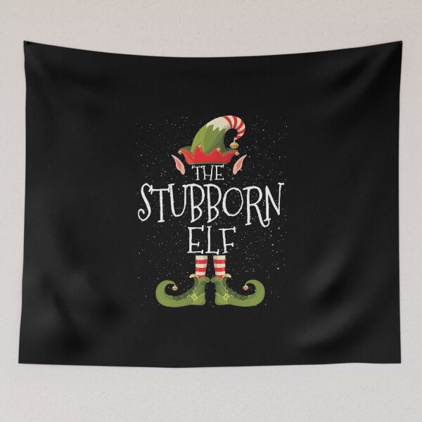 Item preview, STUBBORN Elf Family Matching Christmas Group Funny Gift designed and sold by MoHaCo.