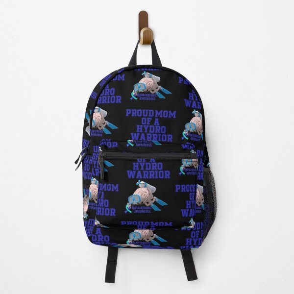 Item preview, Proud mom of a hydrowarrior hydrocephalus- hydrocephalus awareness designed and sold by Designs Of all kinds.
