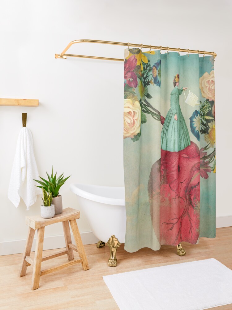 Alternate view of Treat Yourself Shower Curtain