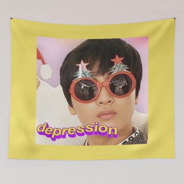 Item preview, Haechan Christmas tree sunglasses  designed and sold by LunarKatShop.