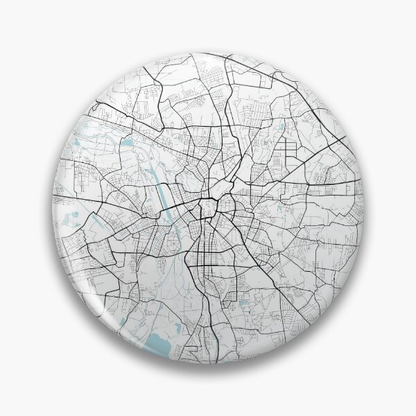 Item preview, Leipzig City Map of Saxony, Germany - Circle designed and sold by deMAP.