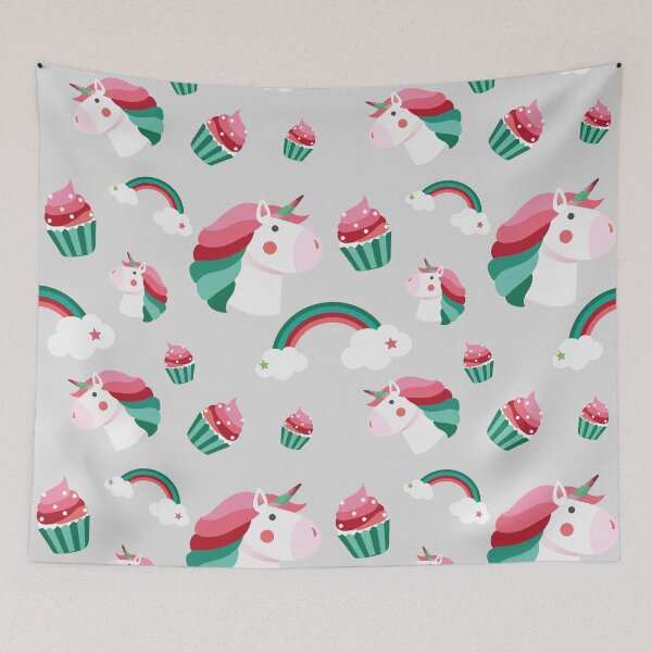 Item preview, Unicorns Are Cool Pattern designed and sold by SerenaChoe.