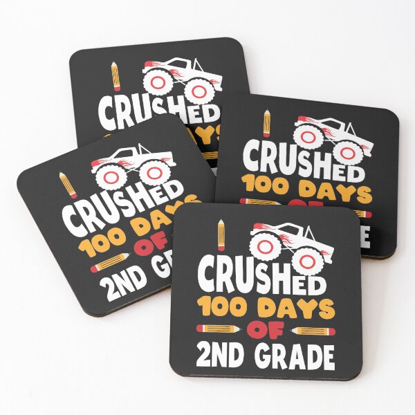 Item preview, 100 Days Of School Second Grade Monster Truck 2nd Grade Kids Boy  designed and sold by clothesy7.
