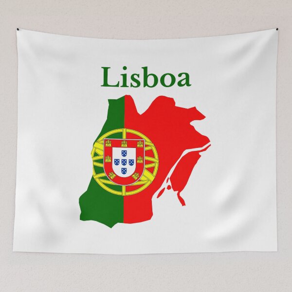 Item preview, Lisbon District Map Design, Portugal. designed and sold by marosharaf.