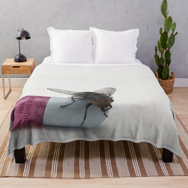 Red Hot Chili Peppers I'm with You Throw Blanket