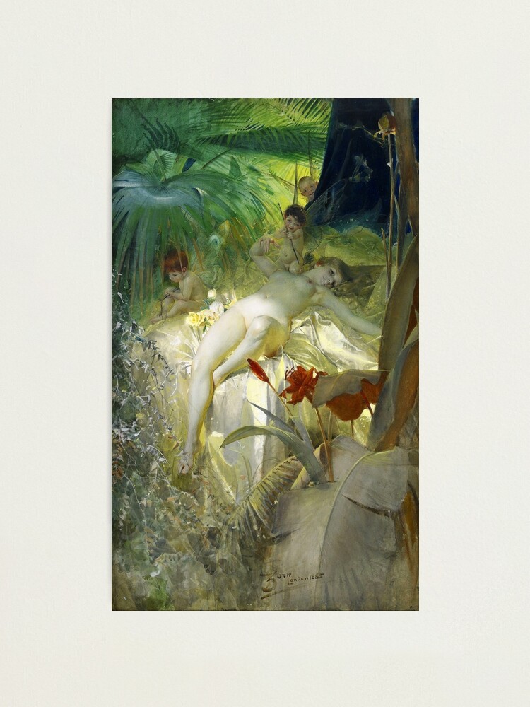 Love Nymph - Anders Zorn 1885 | Photographic Print