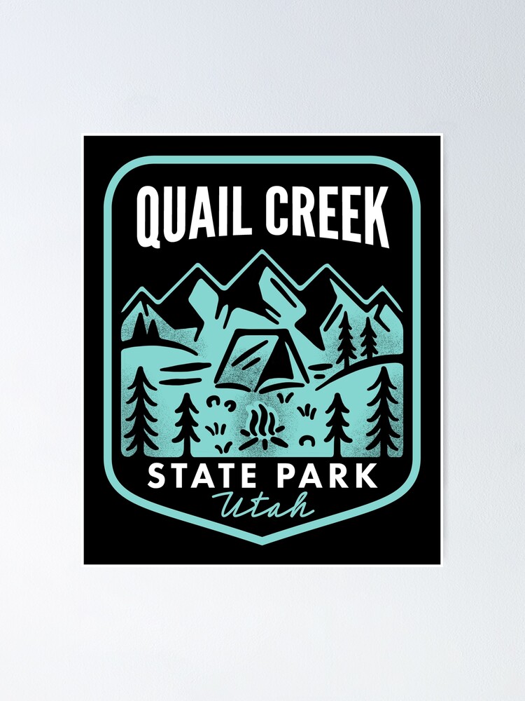 Thumbnail 1 von 3, Poster, Quail Creek State Park Utah designt und verkauft von HalpinDesign.
