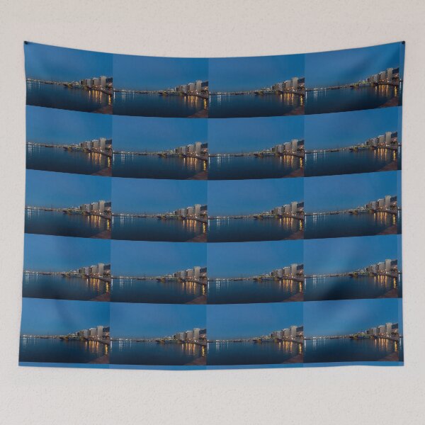 Item preview, Reflecting on Malta - Sliema Blue Morning  designed and sold by Georgia Mizuleva.