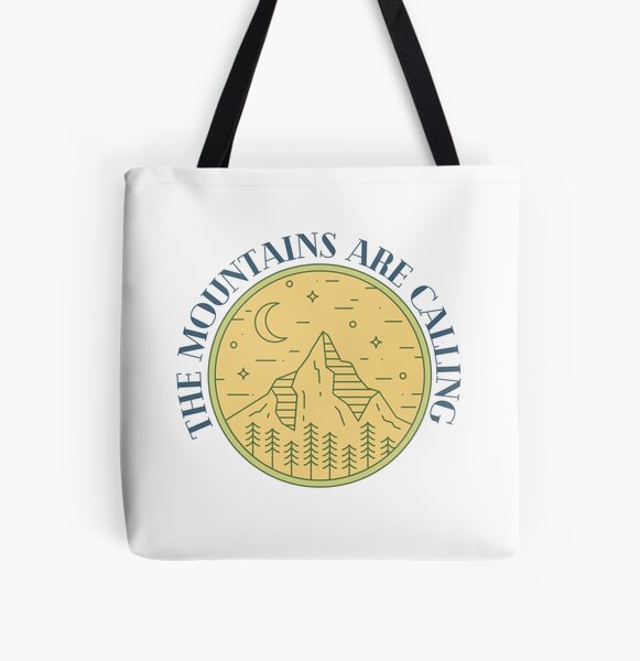 Artikel-Vorschau von The Mountains are calling retro hiking, designt und verkauft von Naamii.