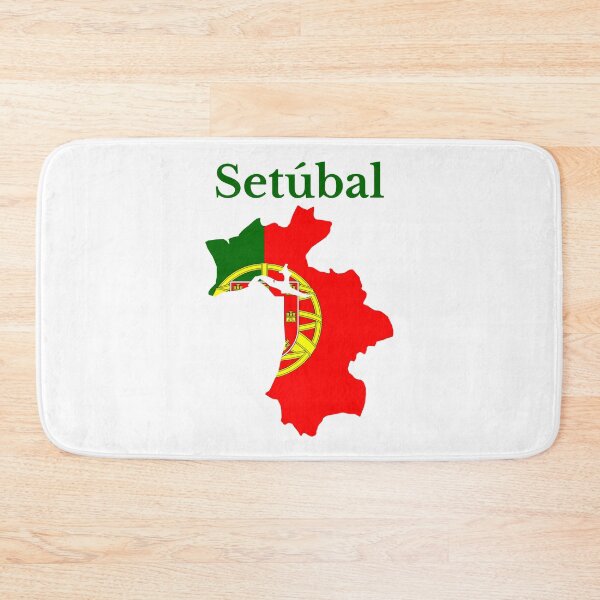 Item preview, Setubal District Map Design, Portugal. designed and sold by marosharaf.