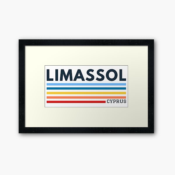 Limassol Cyprus Framed Art Print